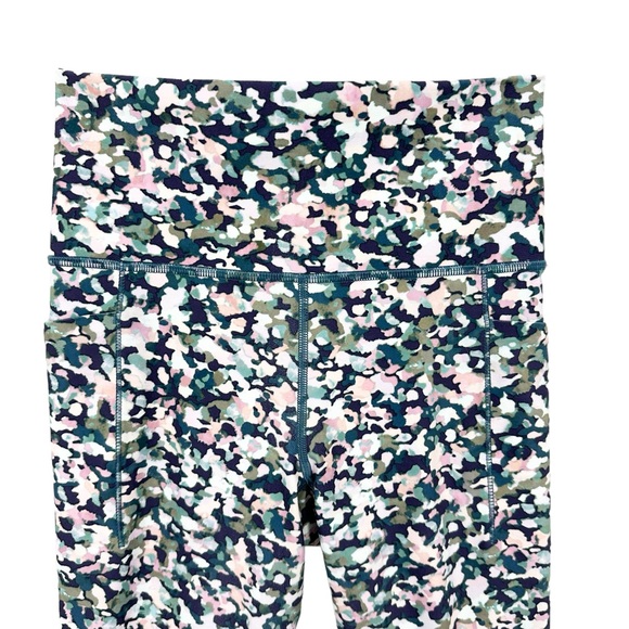 ATHLETA Leggings Salutation Stash Pocket II Print 7/8 - Picture 3 of 9